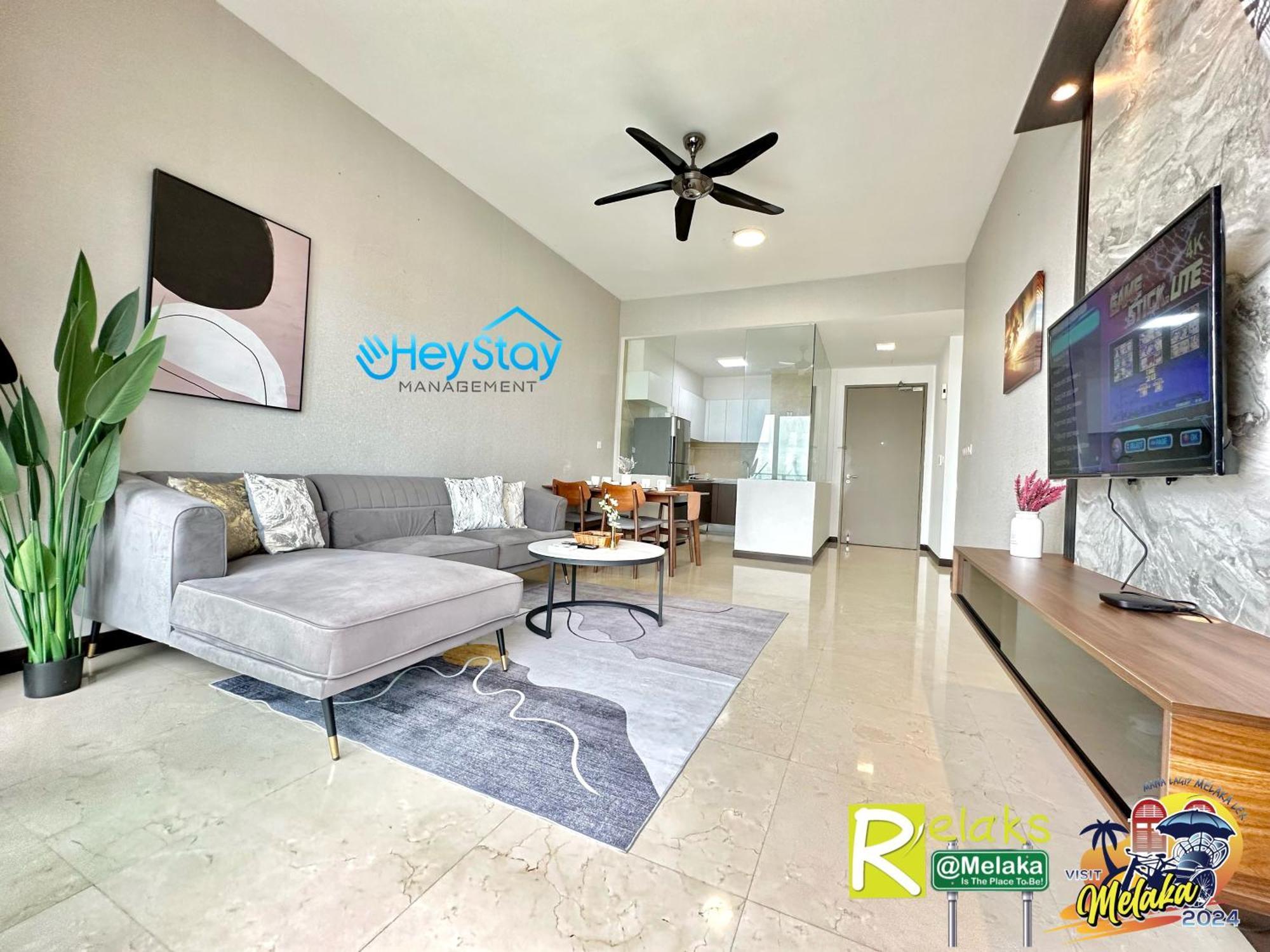 Silver Scape Residence Melaka Raya By Heystay Management Dış mekan fotoğraf