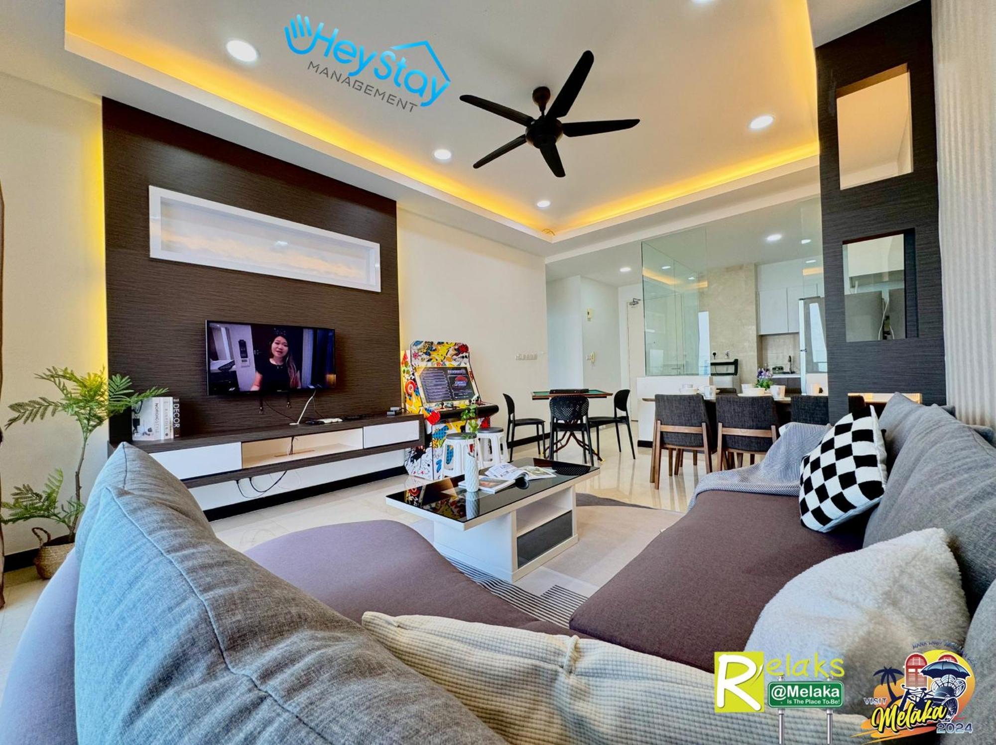 Silver Scape Residence Melaka Raya By Heystay Management Dış mekan fotoğraf